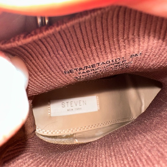 Steven New York Boots Nichol Sock Bootie Size 8M - Picture 7 of 9